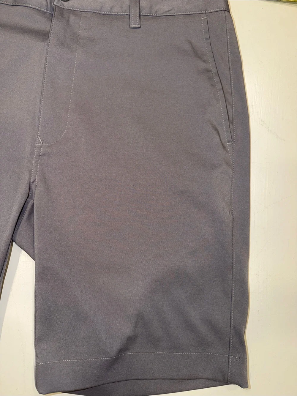 Daniel Cremieux Men's Slate Gray Flat Front Shorts